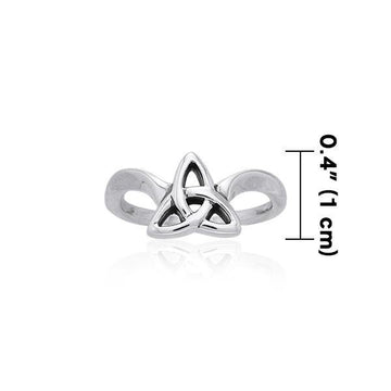 Celtic Trinity Knot Silver Ring TRI895 - Jewelry